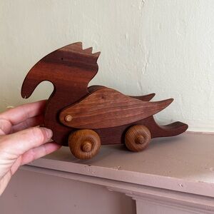 Wooden Dragon Pull Toy